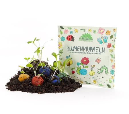 Blumenmurmeln für Bienenfreunde